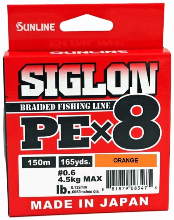 Amazon.com : Sunline Siglon PEx8 Braided Line Orange : Sports